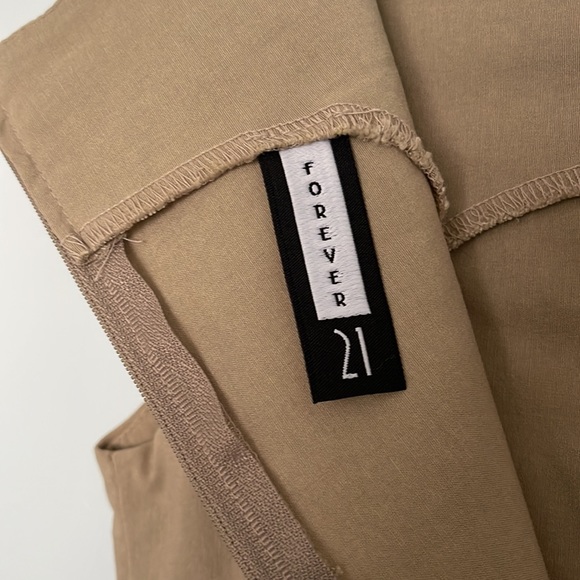Forever 21 tan midi dress - Picture 7 of 7